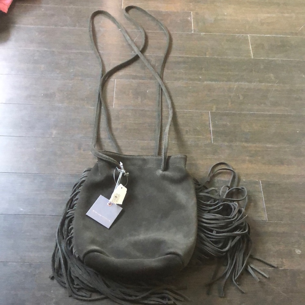 NWT Monserat De Lucca hobo fringe crossbody bag